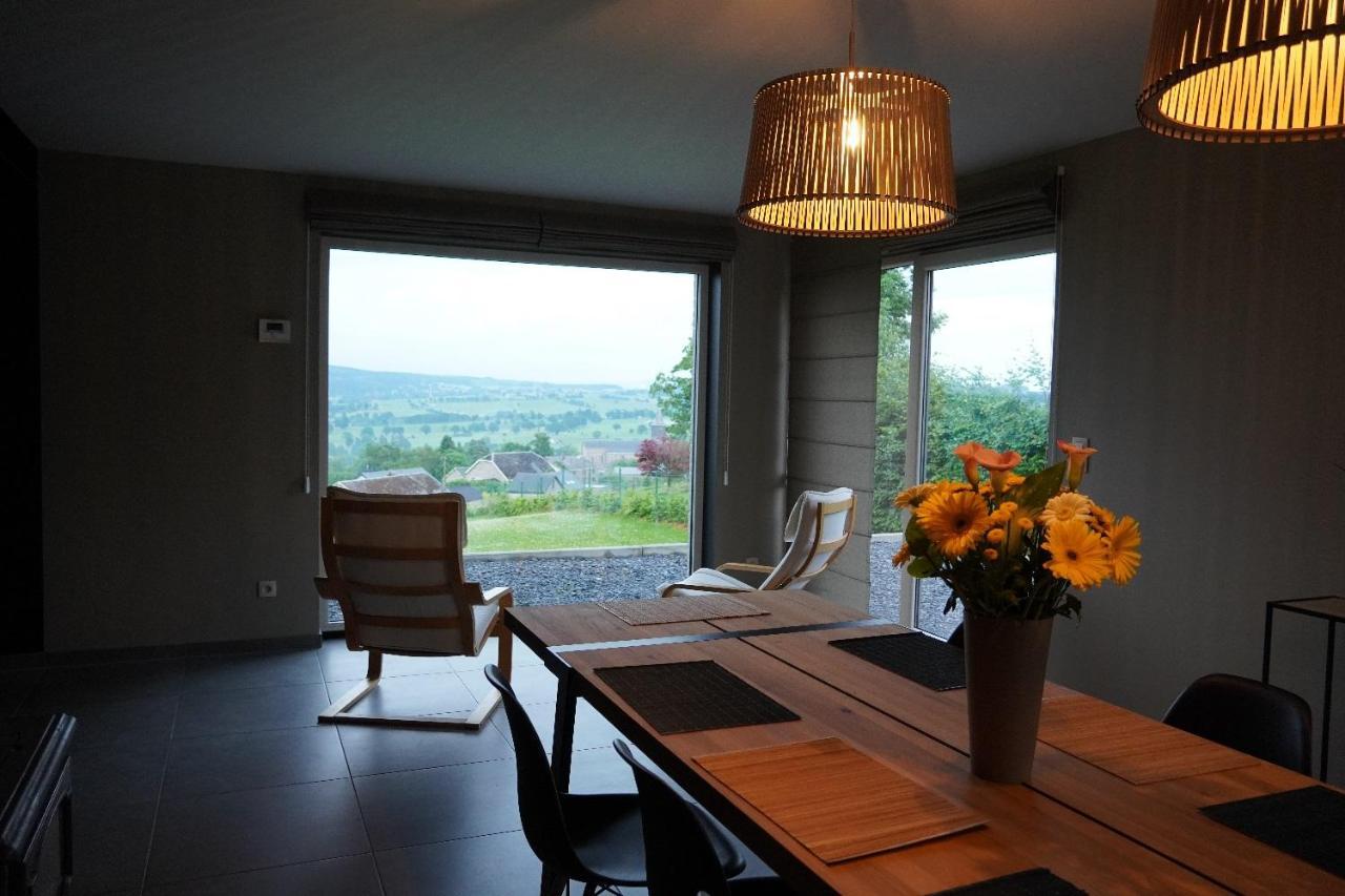 "Petite Perle En Haute Ardenne" Avec Vue Sur La Vallee, Cabine Infra-Rouge Et Bain Balneo Lierneux Buitenkant foto