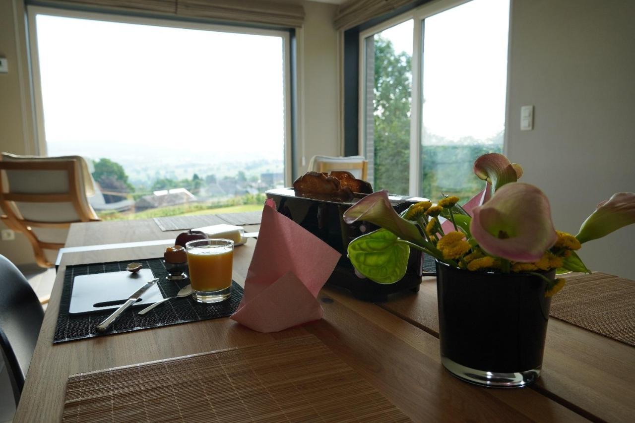 "Petite Perle En Haute Ardenne" Avec Vue Sur La Vallee, Cabine Infra-Rouge Et Bain Balneo Lierneux Buitenkant foto